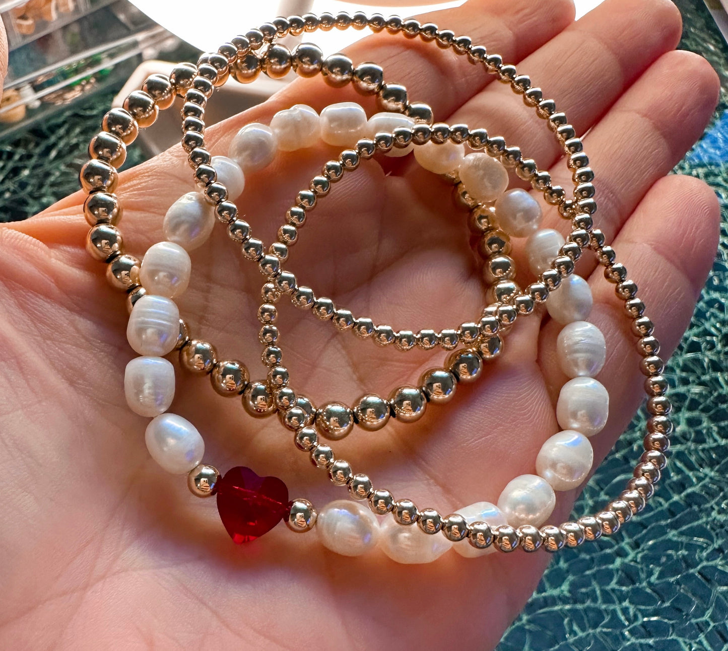 Pearl Love Bracelet
