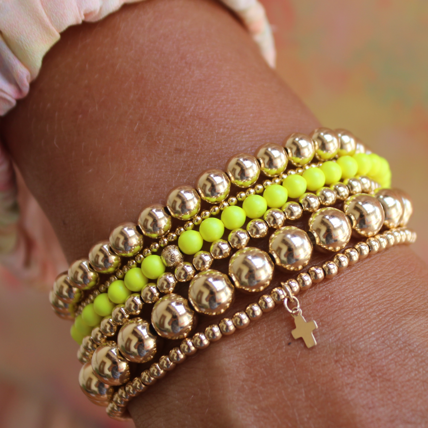 Cross Charm Bracelet