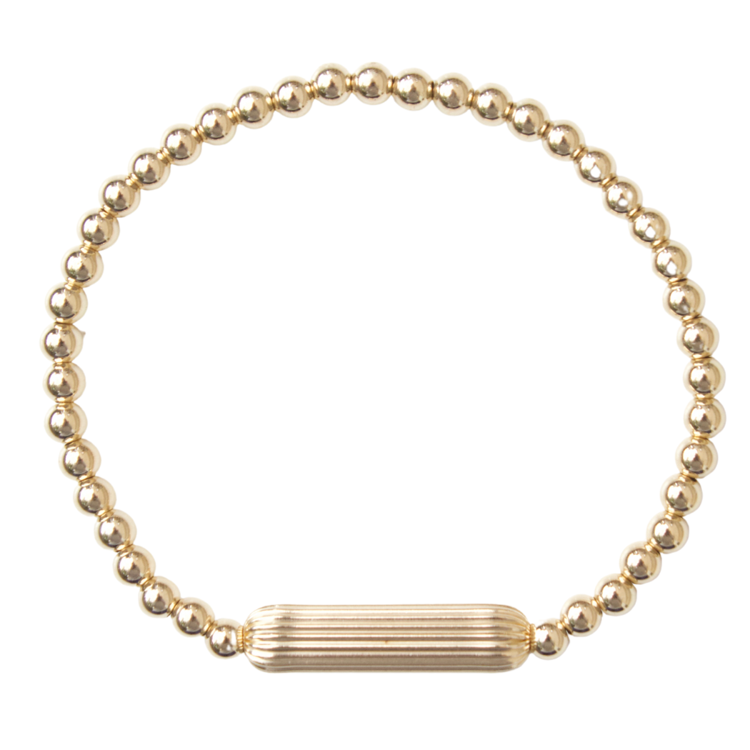 Lined Bar Bracelet