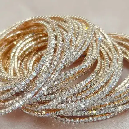 CZ Tennis Stretch Bracelet