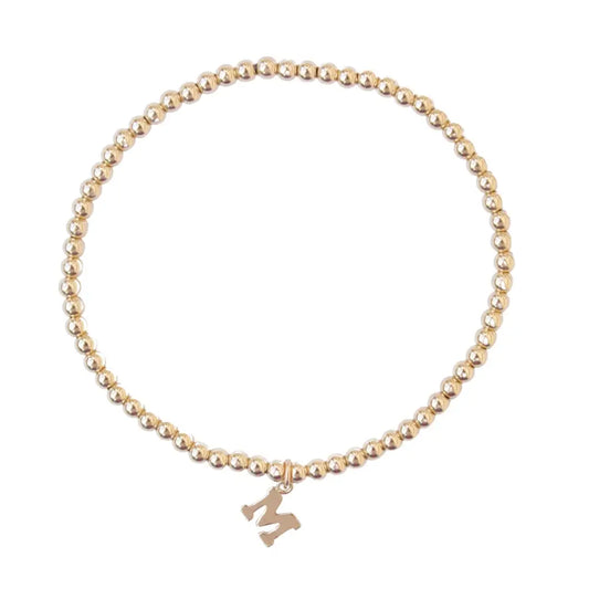 Initial Charm Bracelet