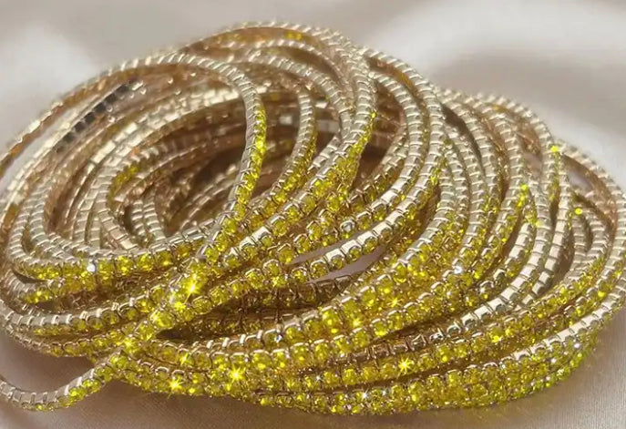 CZ Tennis Stretch Bracelet