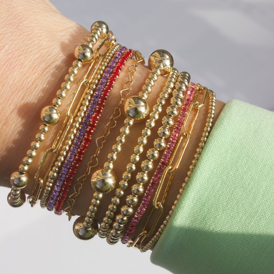 Paper Clip Chain Bracelet