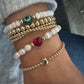 Red Heart Charm Bracelet