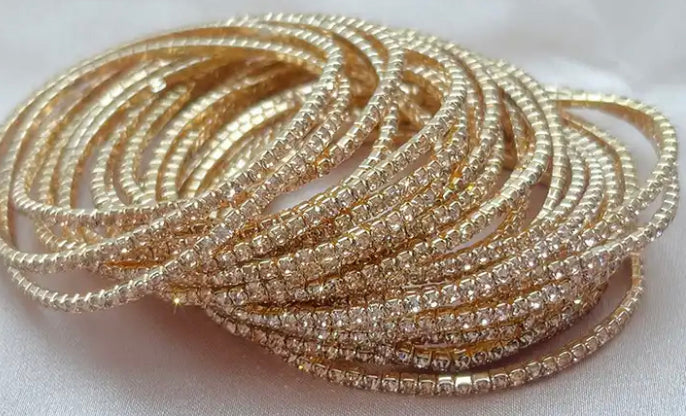 CZ Tennis Stretch Bracelet