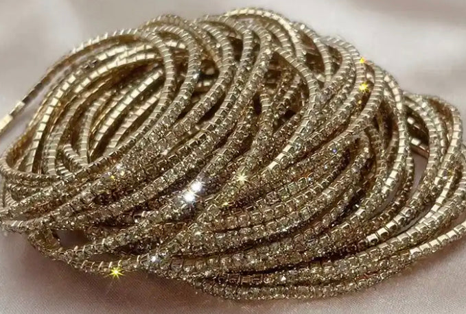 CZ Tennis Stretch Bracelet