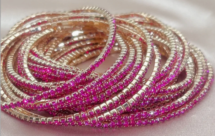 CZ Tennis Stretch Bracelet