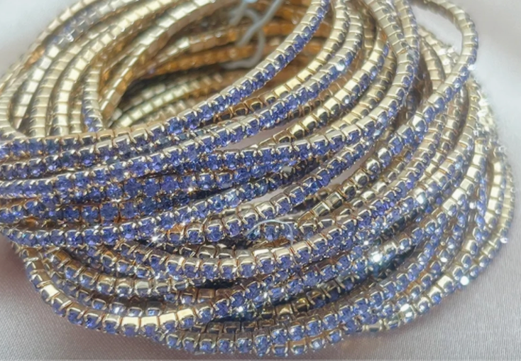 CZ Tennis Stretch Bracelet