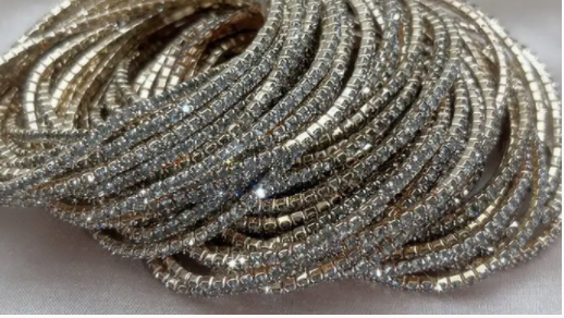 CZ Tennis Stretch Bracelet