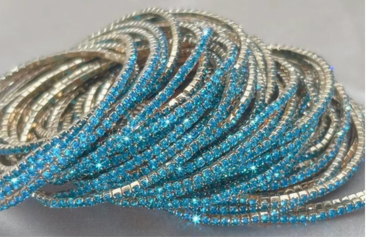 CZ Tennis Stretch Bracelet