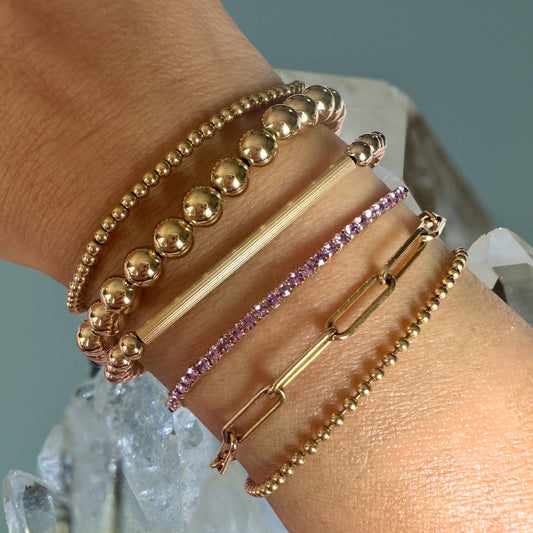 Paper Clip Chain Bracelet