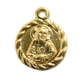 Saint Charm — 4mm Gold Bead Bracelet