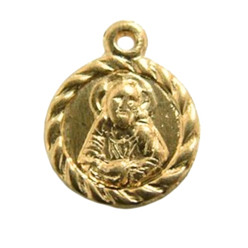 Saint Charm — 4mm Gold Bead Bracelet
