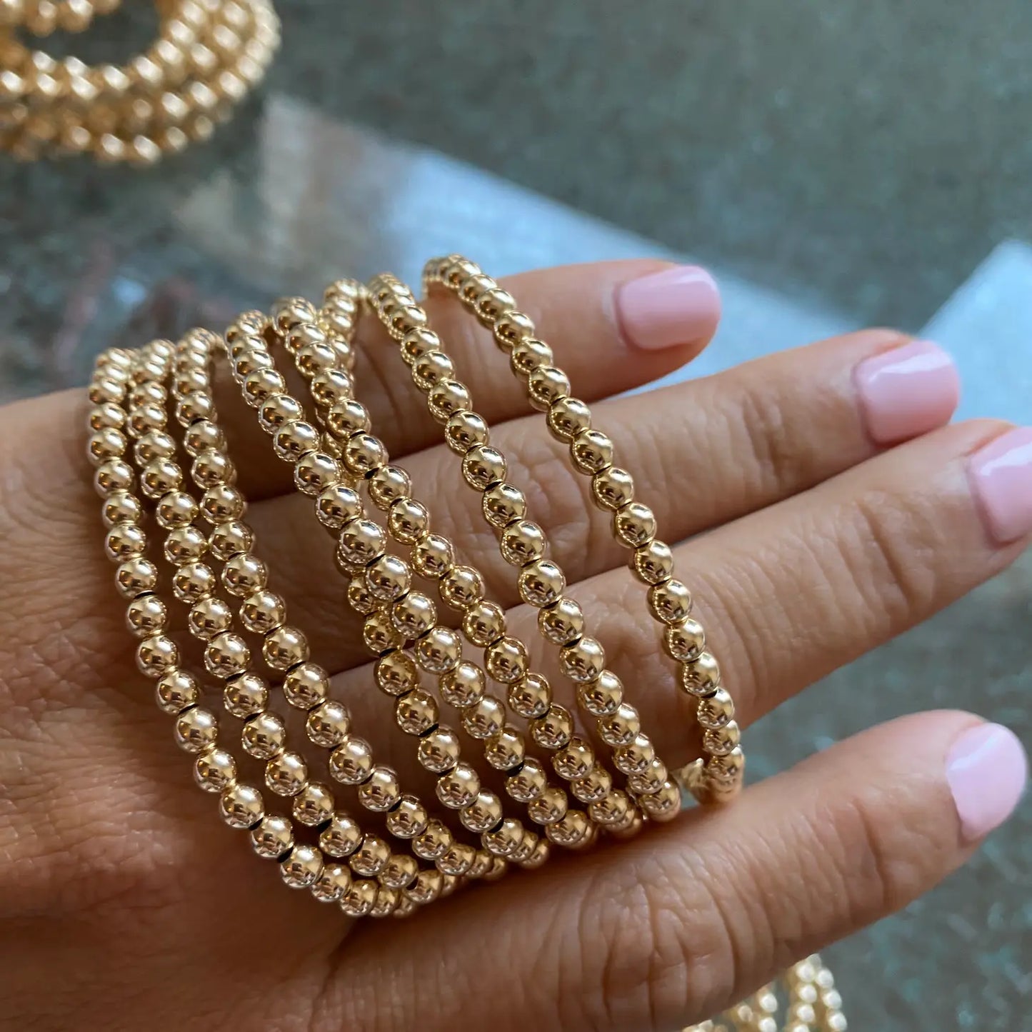 4mm Luxe Gold Bracelet