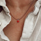 Red Heart Necklace
