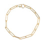 Paper Clip Chain Bracelet