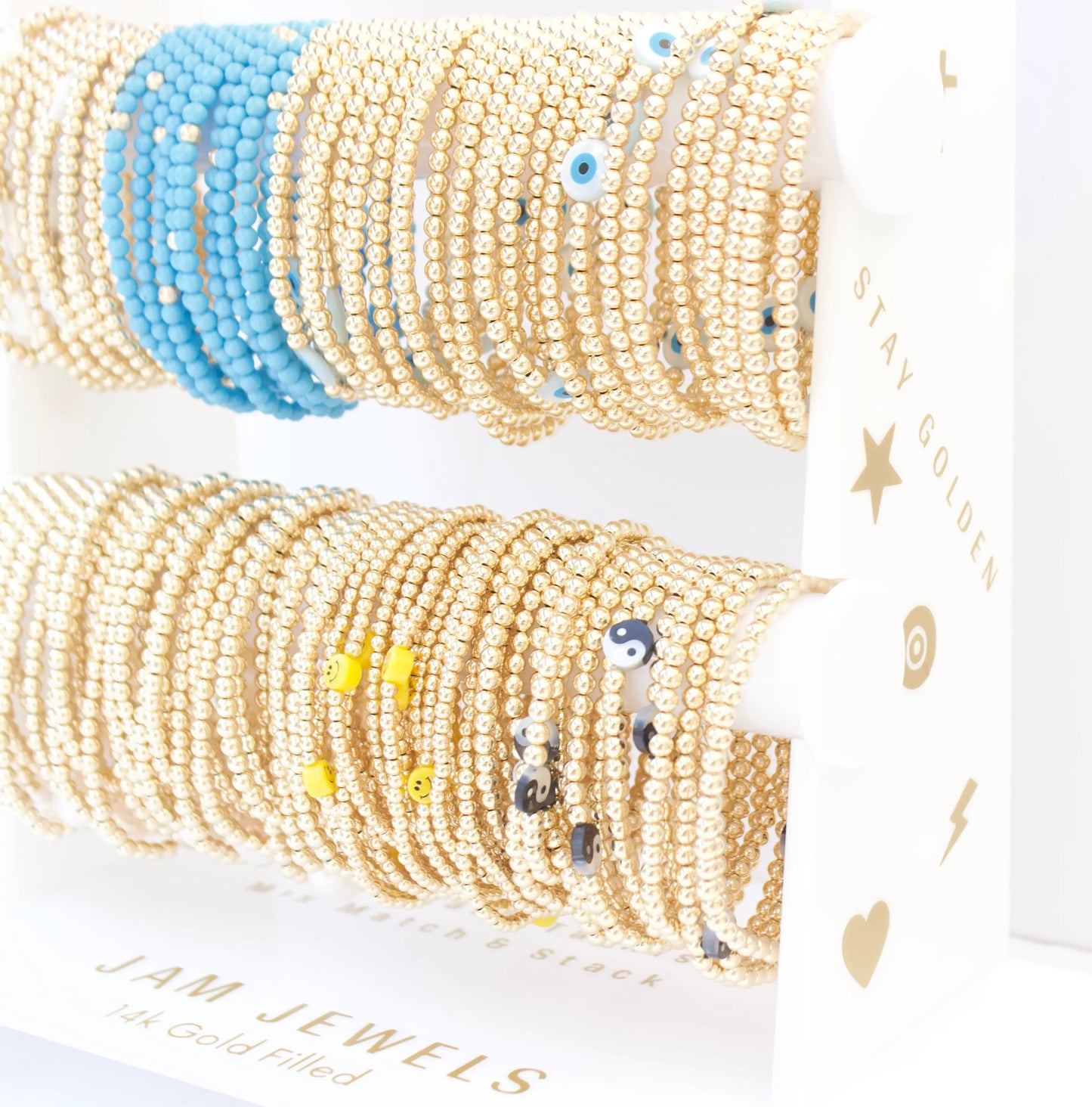 Pearl Evil Eve Bracelet