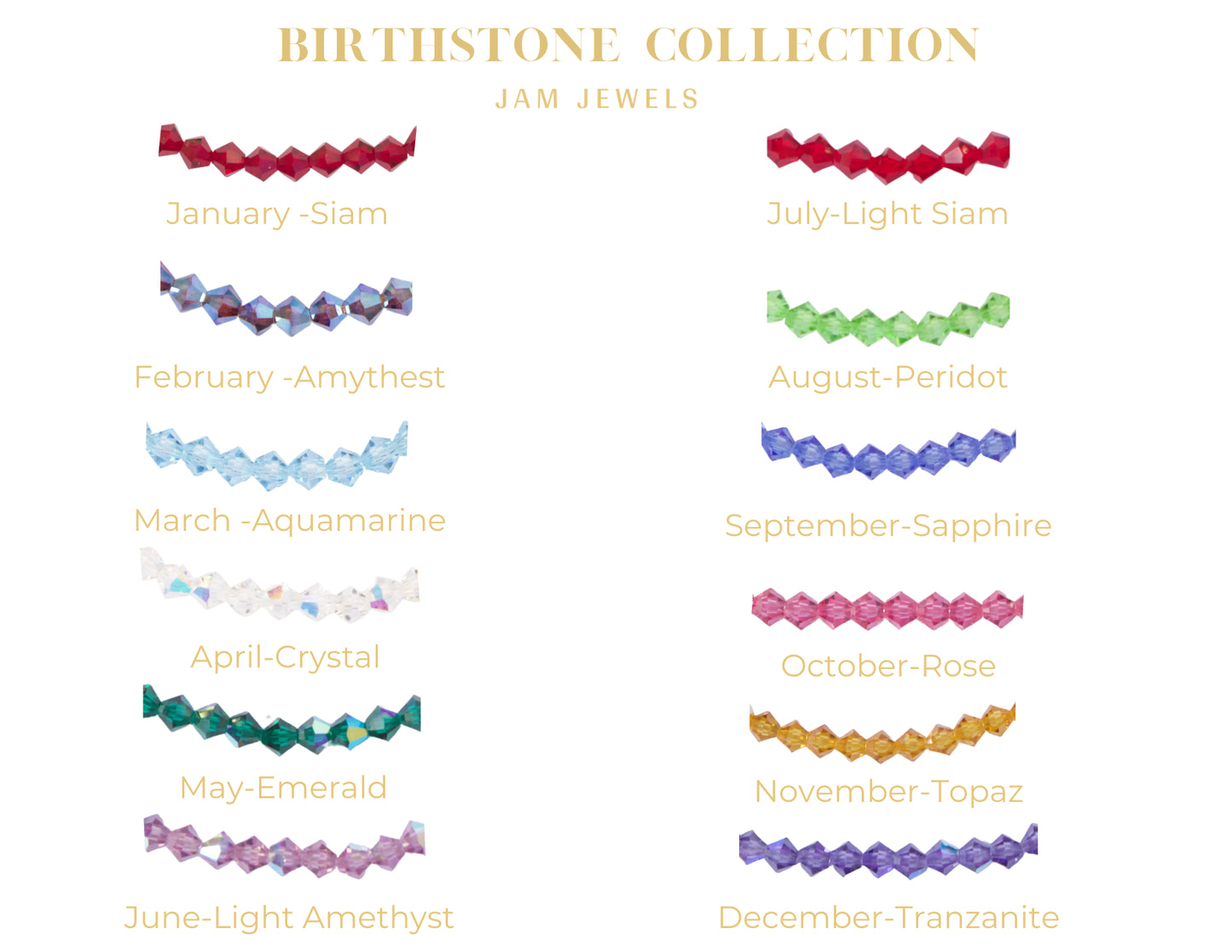 Birthstone Bracelet