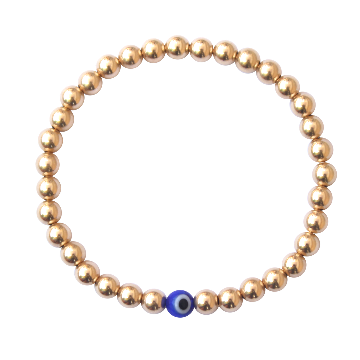 Evil Eye Gold Bracelet