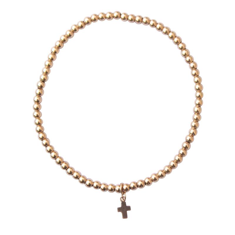 Cross Charm Bracelet