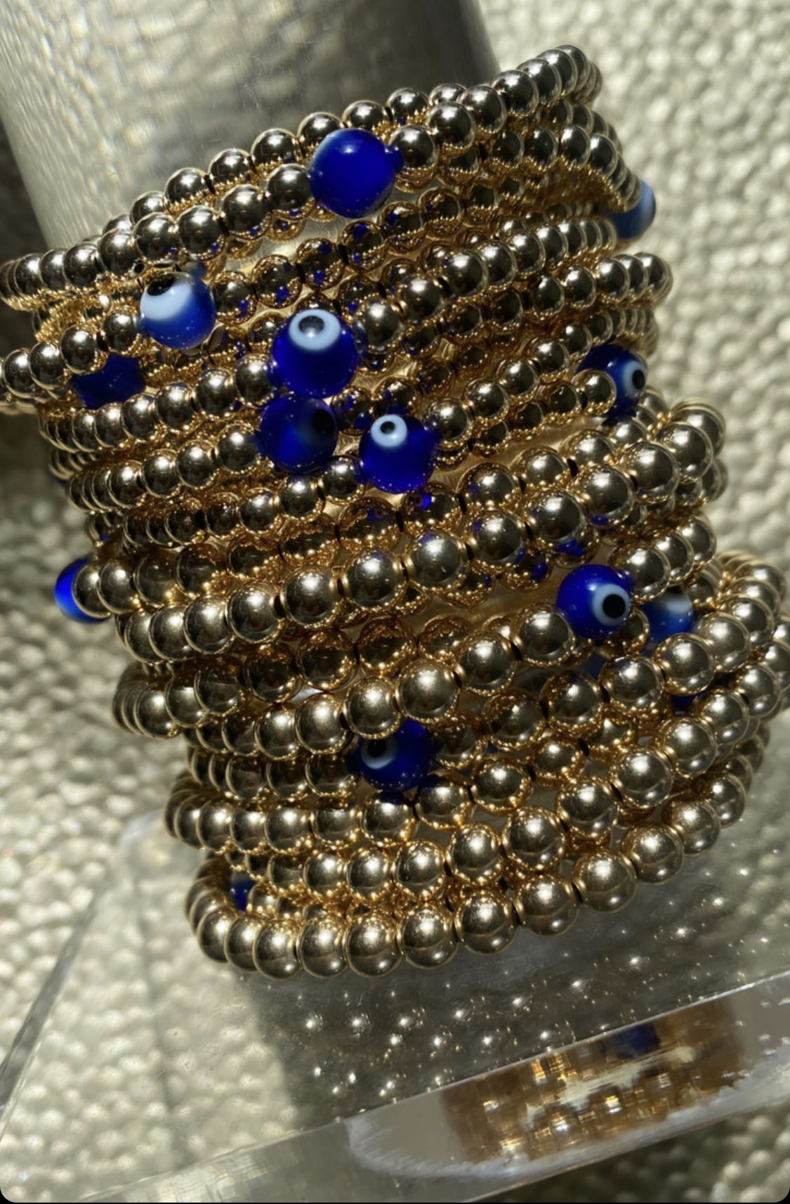 Evil Eye Gold Bracelet