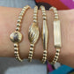 Lined Bar Bracelet