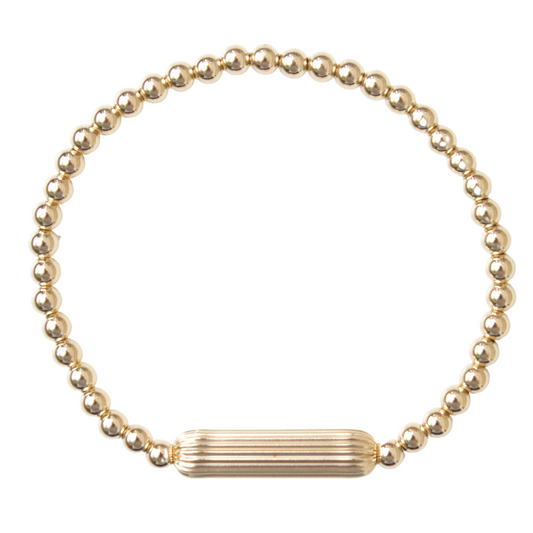 Lined Bar Bracelet